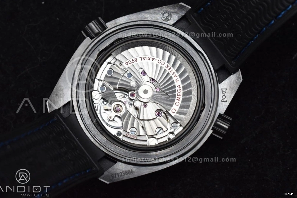 Planet Black Strap VSF Deep Ocean Real Nylon Best Black Blue Clone 45.5mm Ceramic A8906 1:1 Edition Super on 1108